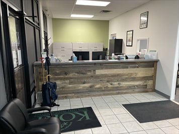 Front desk check-in